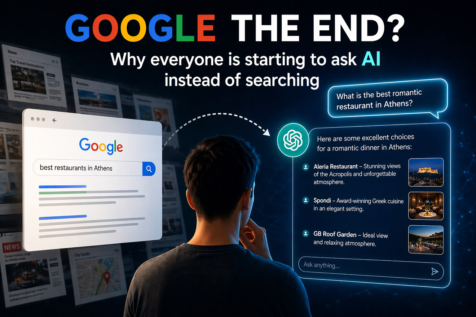 Google is over? Why is everyone starting to ask AI instead of searching